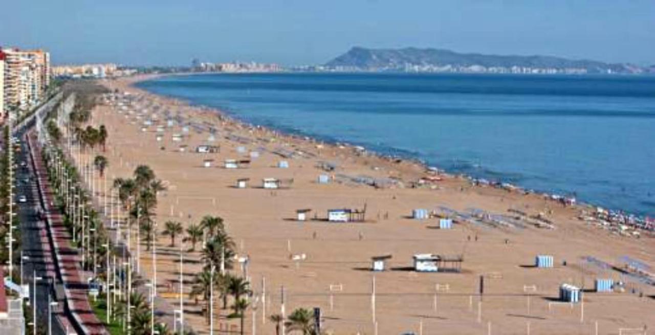 Infante Primera Linea Gandia Playa Leilighet Playa de Gandia Eksteriør bilde