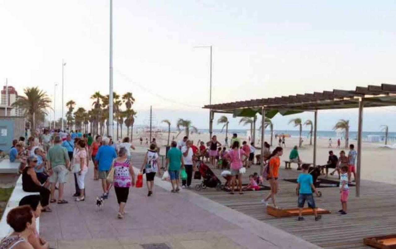 Infante Primera Linea Gandia Playa Leilighet Playa de Gandia Eksteriør bilde